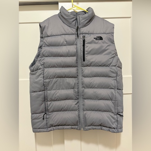 The North Face Silver Puffer Vest - Picture 1 of 6